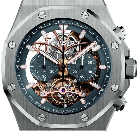 audemars piguet royal oak tourbillon chronograph openworked in platinum|audemars piguet royal oak price.